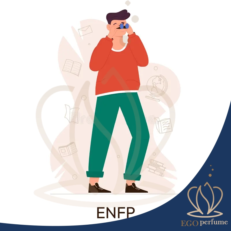 انواع تیپ‌های شخصیتی و عطرهای مناسب آنها. enfp ها انسان های ایده‌آل گرایی هستند.