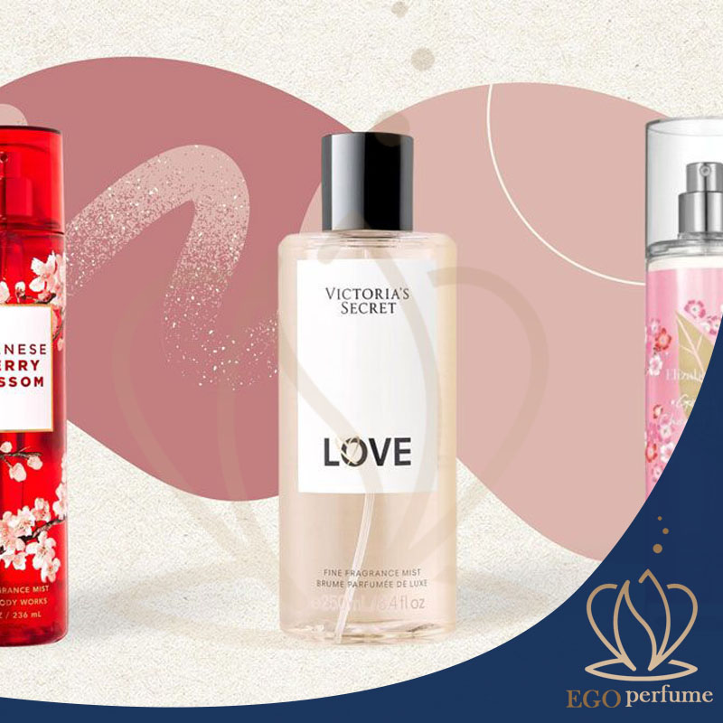 تفاوت بادی‌اسپلش و عطر؛ هرآنچه باید بدانید. بادی اسپلش های مختلف