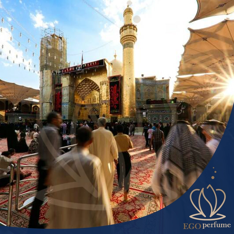 عطر حرم امام علی علیه‌السلام: رایحه‌ای از معنویت و آرامش 01